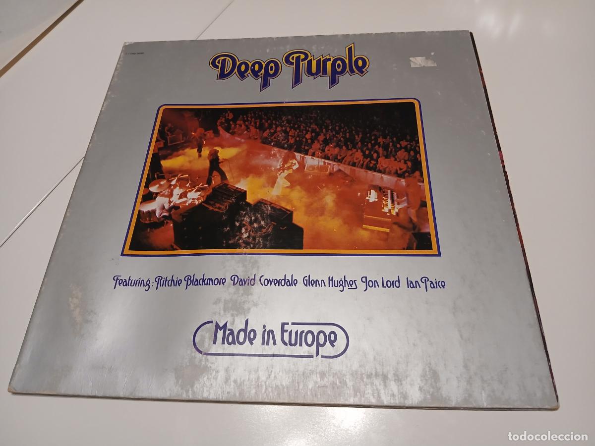 Discos de vinilo: Deep Purple &ndash; Made In Europe- (1976) LP disco vinilo