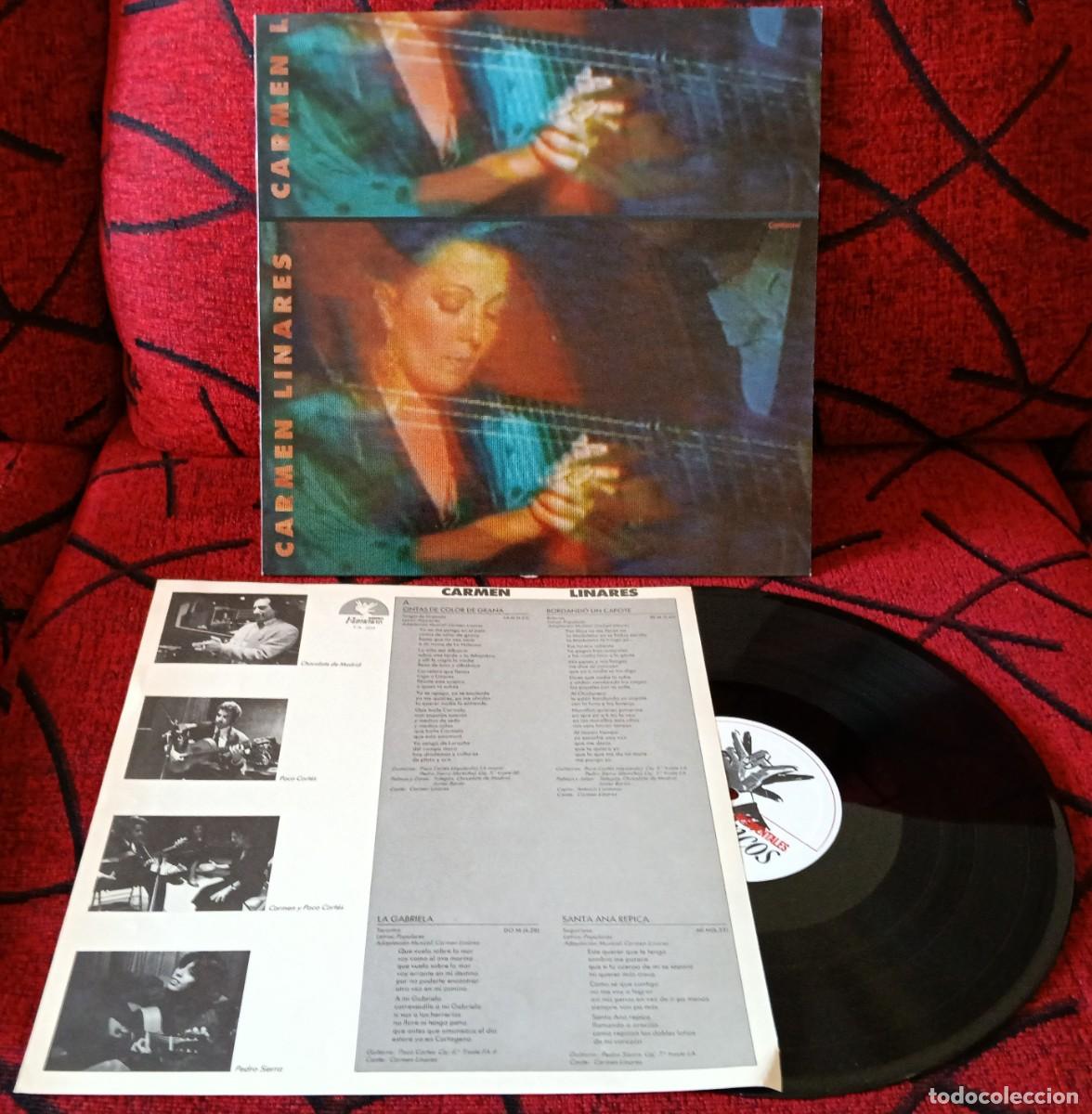Discos de vinilo: CARMEN LINARES ** Cantaora ** VINILO LP 1988