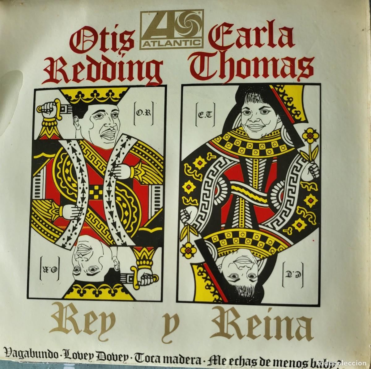 Discos de vinilo: Otis Redding & Carla Thomas Ep sello Hispavox editado en Espa&ntilde;a a&ntilde;o 1967...