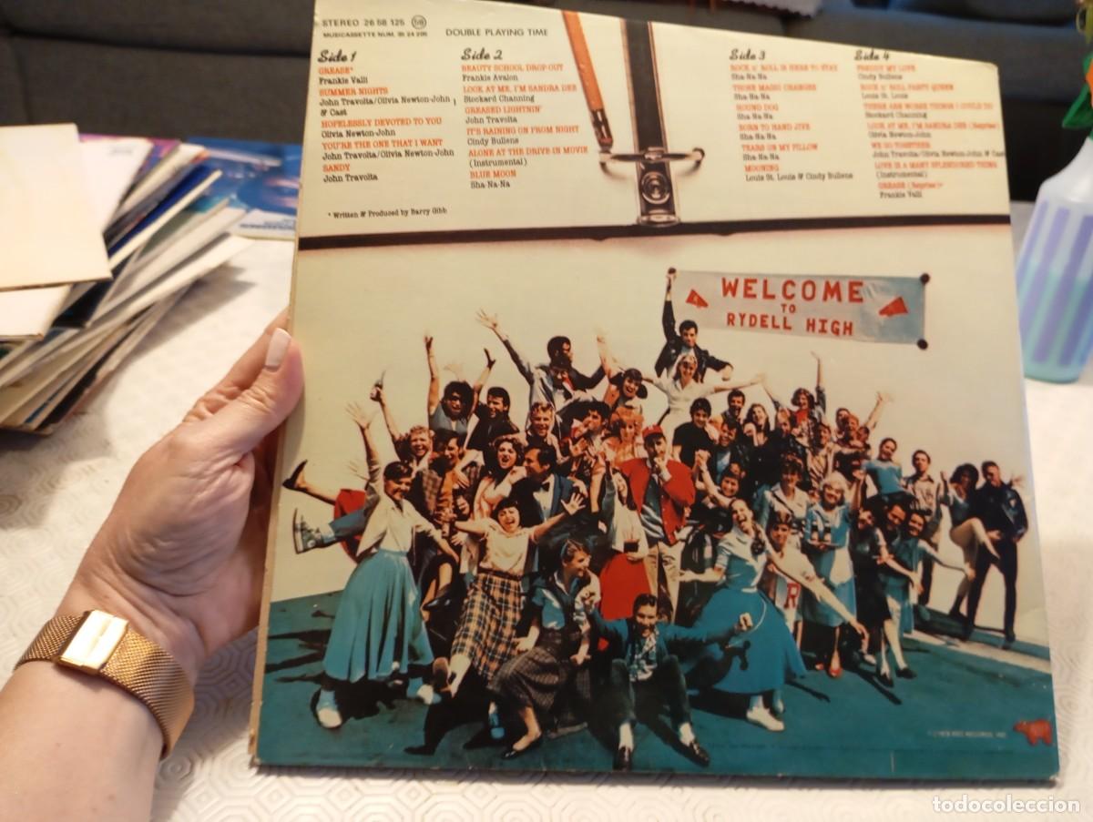 Discos de vinilo: Doble LP Grease (1978) BSO Original - Foto 3