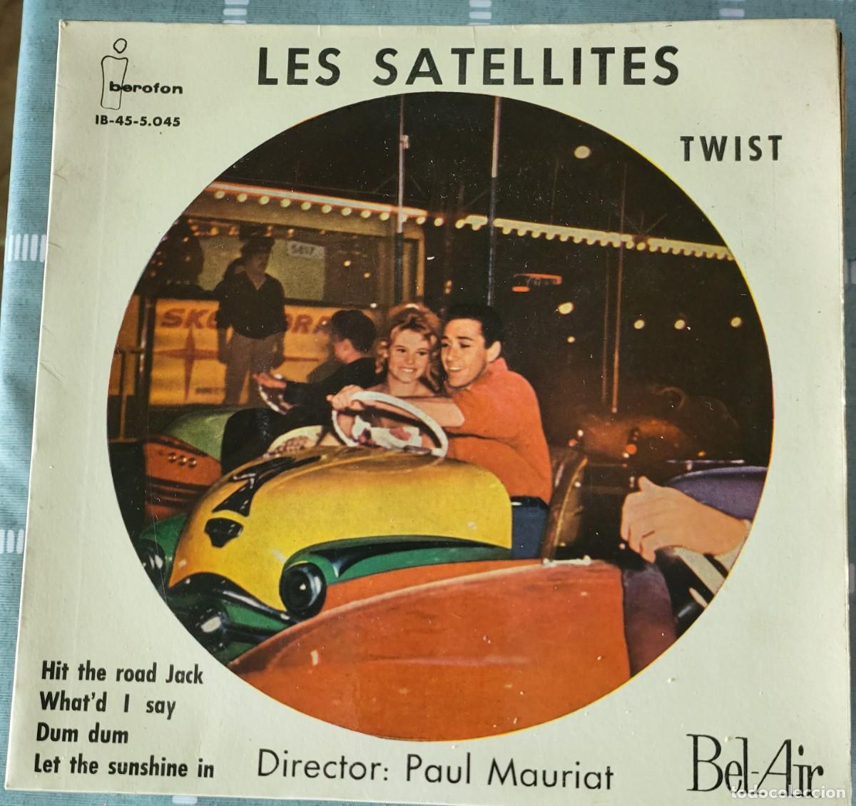 Discos de vinilo: Les Sat&eacute;llites Ep sello Bel-Air editado en Espa&ntilde;a a&ntilde;o 1962...