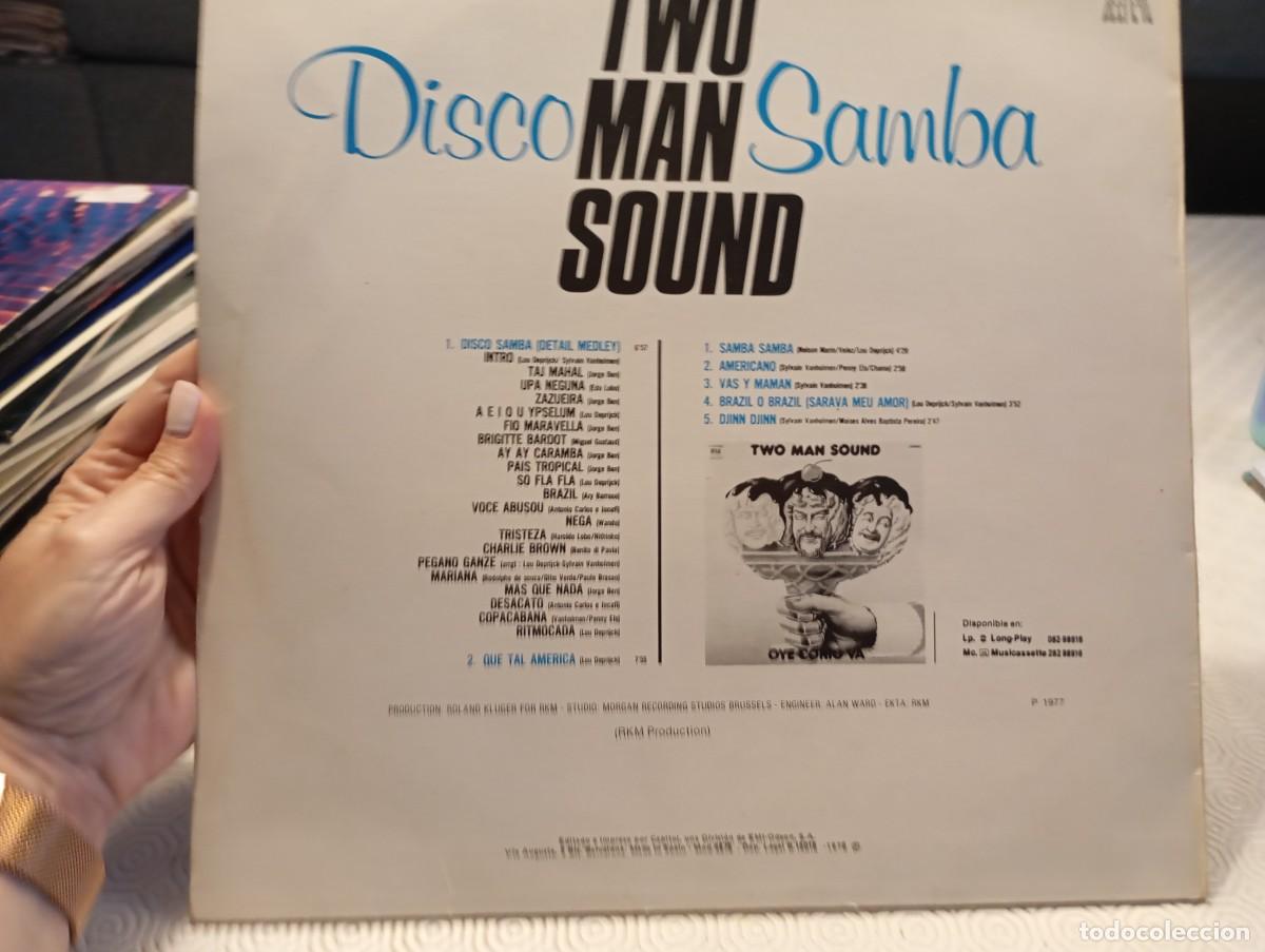 Discos de vinilo: Vinilo TWO MAN SOUND - Disco Samba (1978) - Foto 2