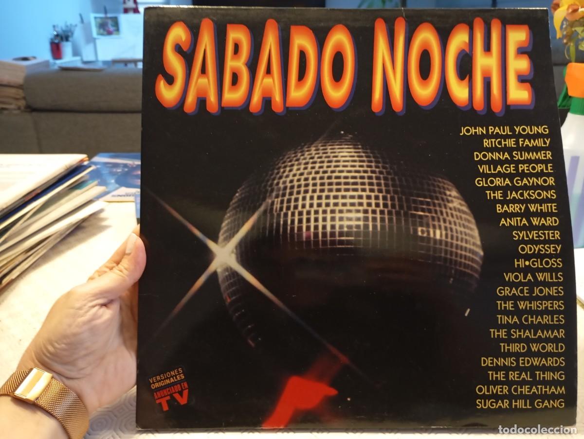 Discos de vinilo: Doble LP S&Aacute;BADO NOCHE (1989) - Versiones Originales