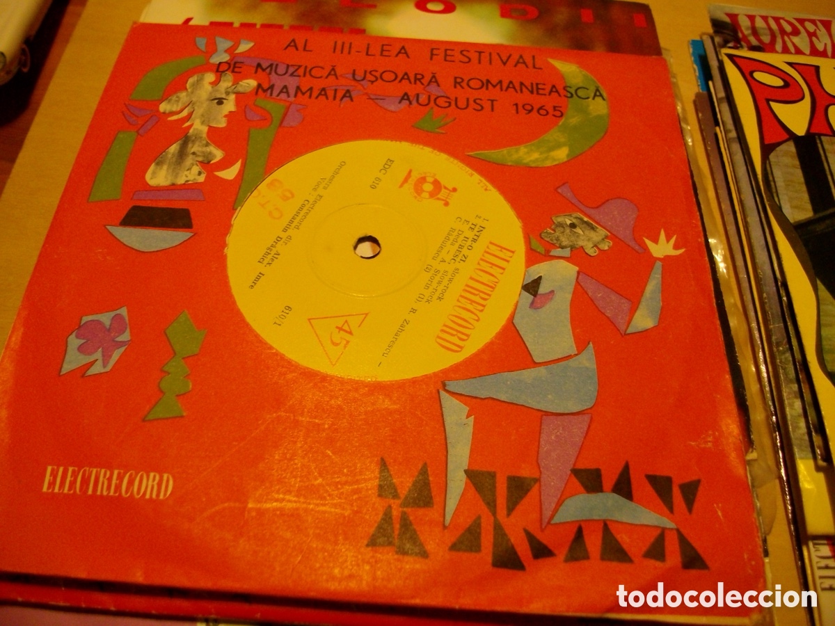 Discos de vinilo: Lote de antiguos singles de Ruman&iacute;a - Foto 2