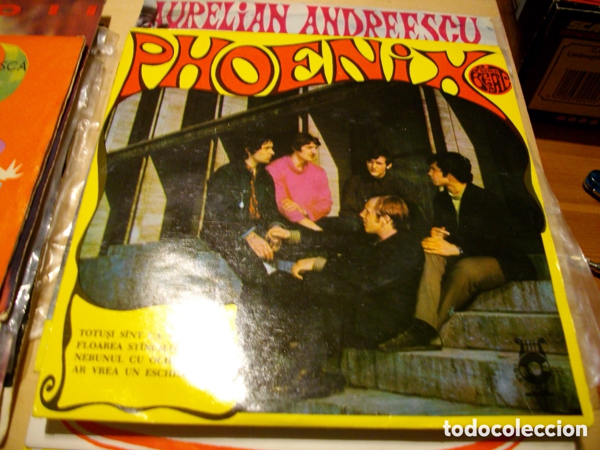 Discos de vinilo: Lote de antiguos singles de Ruman&iacute;a