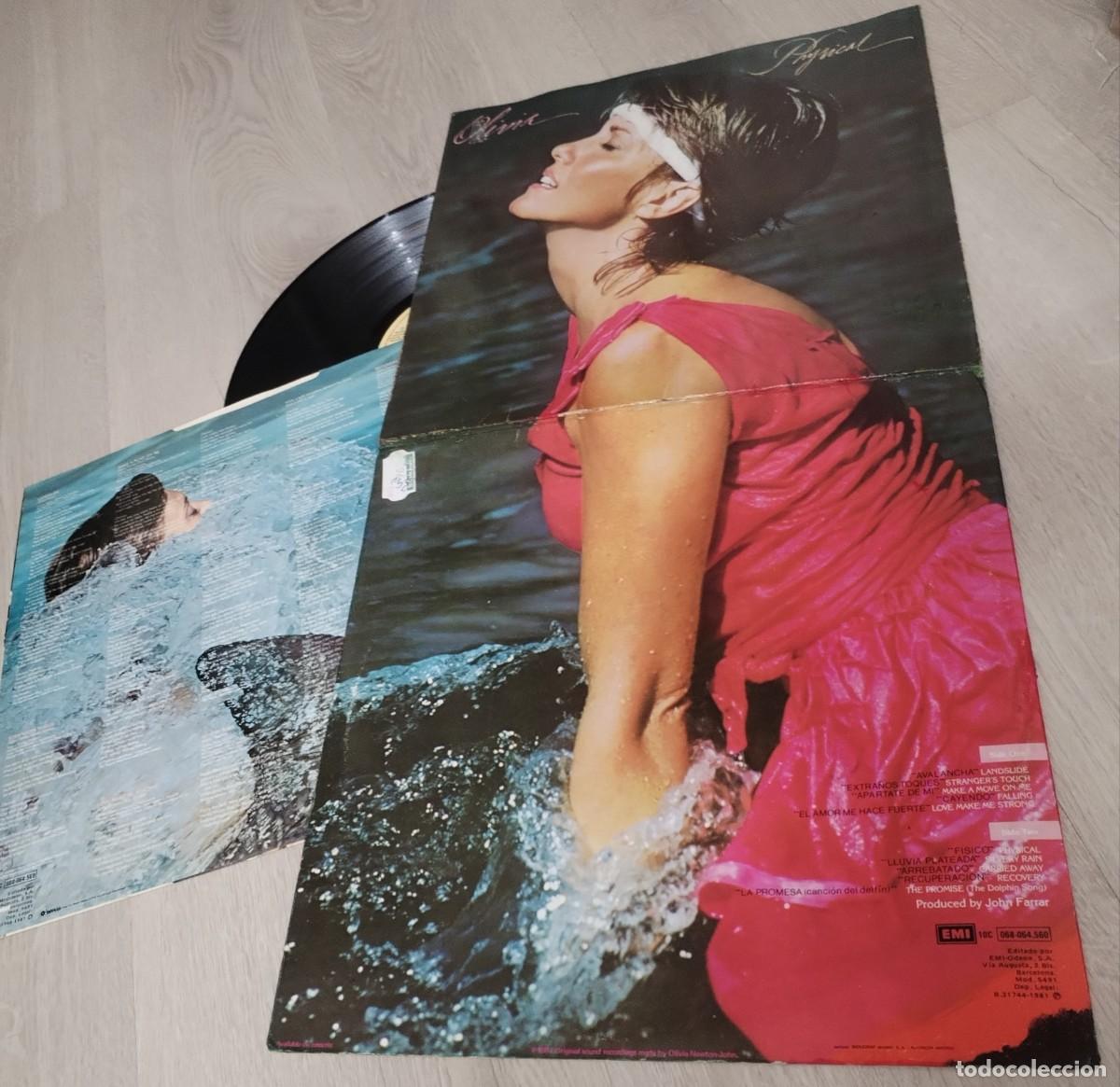 Discos de vinilo: OLIVIA NEWTON JOHN - PHYSICAL ..LP DE CARPETA ABIERTA ..1&ordf; ED. ESPA&Ntilde;OLA DE 1981 CON LETRAS - EMI