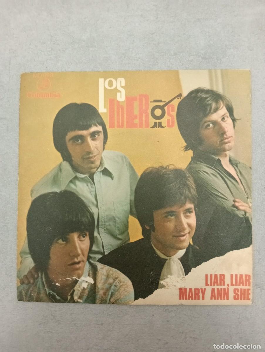 Discos de vinilo: Los Iberos - Liar, Liar / Mary Ann She (7&rdquo;) 1969 single