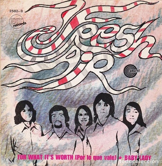 Discos de vinilo: Fresh Air &ndash; For what it&rsquo;s worth; Baby lady &ndash; EXIT 2582 &ndash; 1970