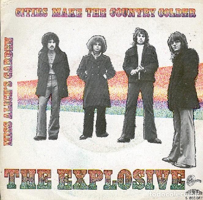 Discos de vinilo: The Explosive &ndash; Cities make the country colder; Miss Alice&rsquo;s garden &ndash; SINTONIA 803.087 - 1970