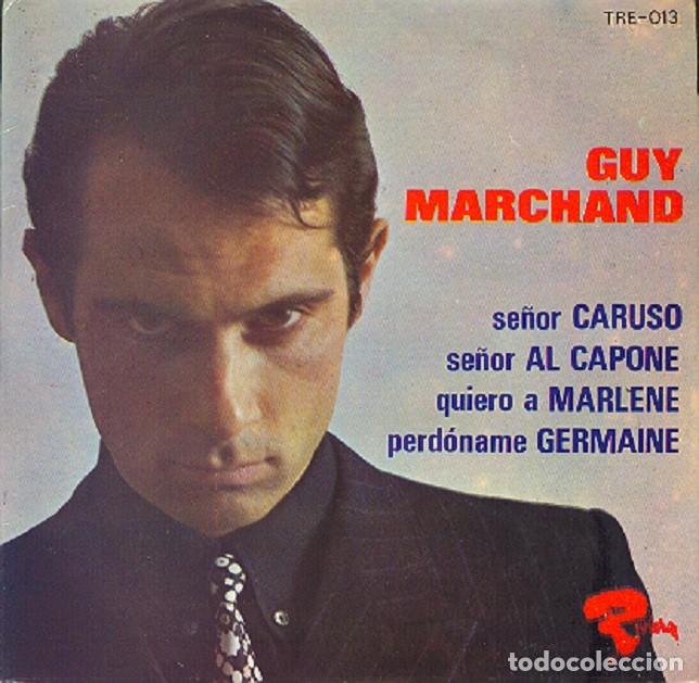 Discos de vinilo: Guy Marchand &ndash; Signor Caruso; Monsieur Al Capone + 2 &ndash; TEMPO 013 &ndash; 1966