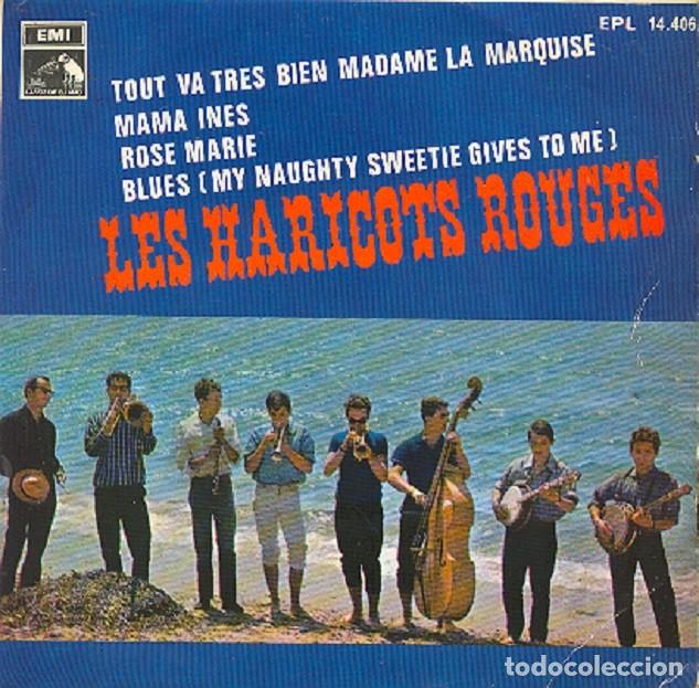 Discos de vinilo: Les Haricots Rouges &ndash; Tout va tres bien...; Rose Marie; Mam&aacute; In&eacute;s + 1 &ndash; VSA 14.406 &ndash; 1968