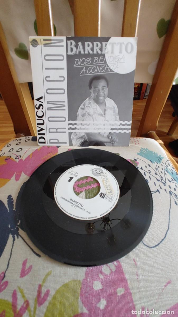 Discos de vinilo: BARRETTO-SINGLE DIOS BENDIGA A CONCHITA