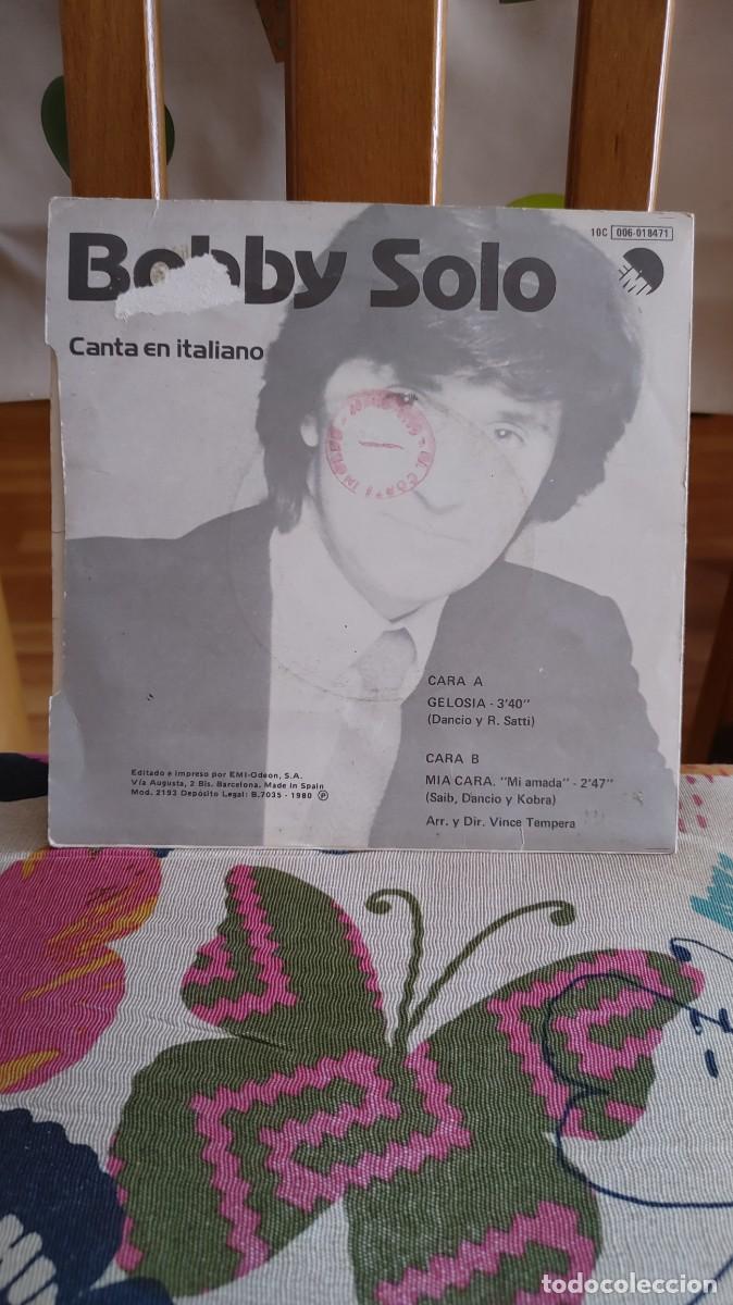 Discos de vinilo: BOBBY SOLO-SINGLE CELOS - Foto 2