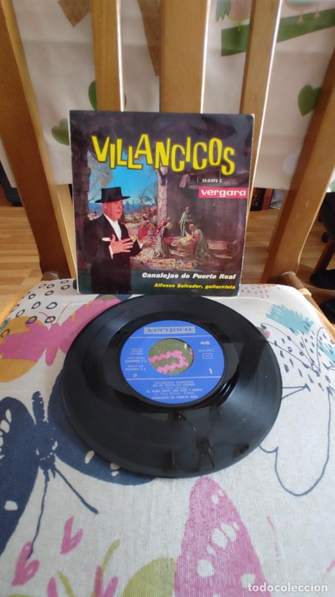 Discos de vinilo: CANALEJAS DE PUERTO REAL-EP VILLANCICOS