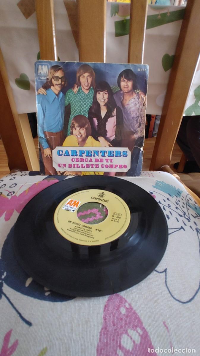 Discos de vinilo: CARPENTERS-SINGLE CERCA DE TI - Foto 1