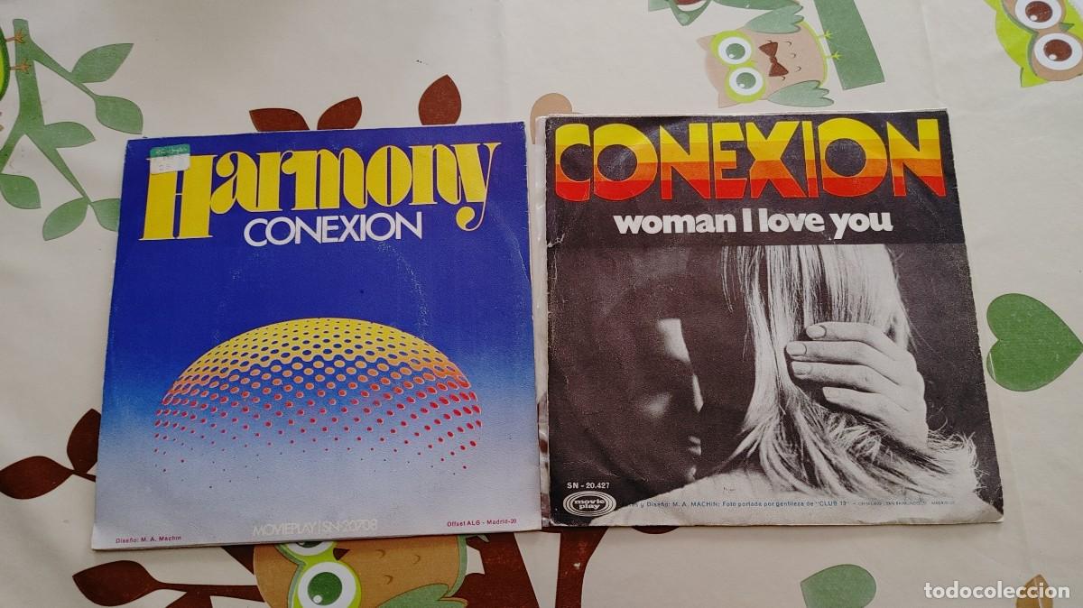 Discos de vinilo: CONEXION-LOTE DE DOS SINGLES - Foto 2