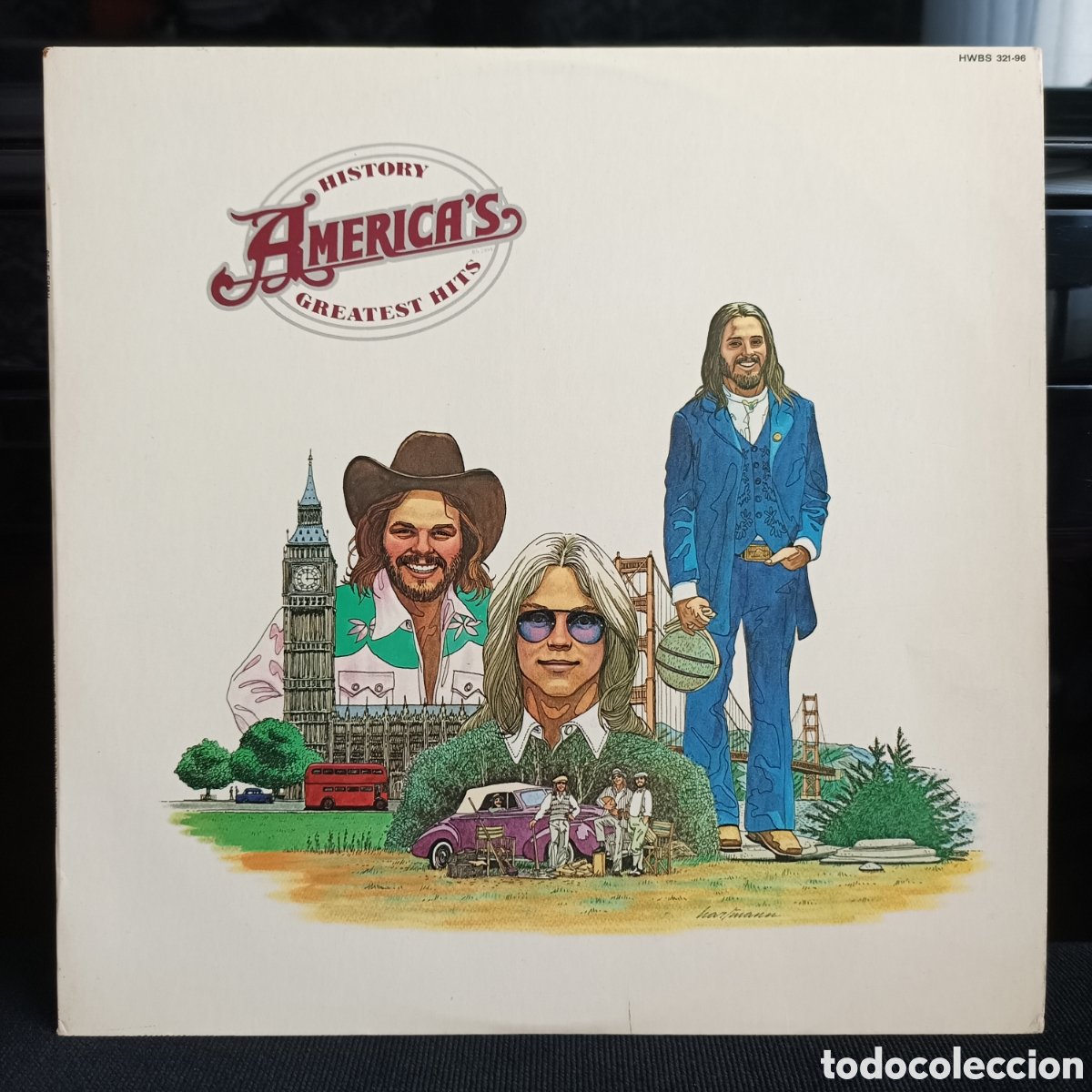 Discos de vinilo: America - History 1975
