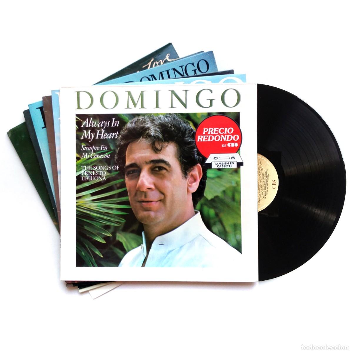 Discos de vinilo: PLACiDO DOMiNGO Lote 14 LP John Denver Gala Operistica Perhaps Love Christmas Canciones Populares
