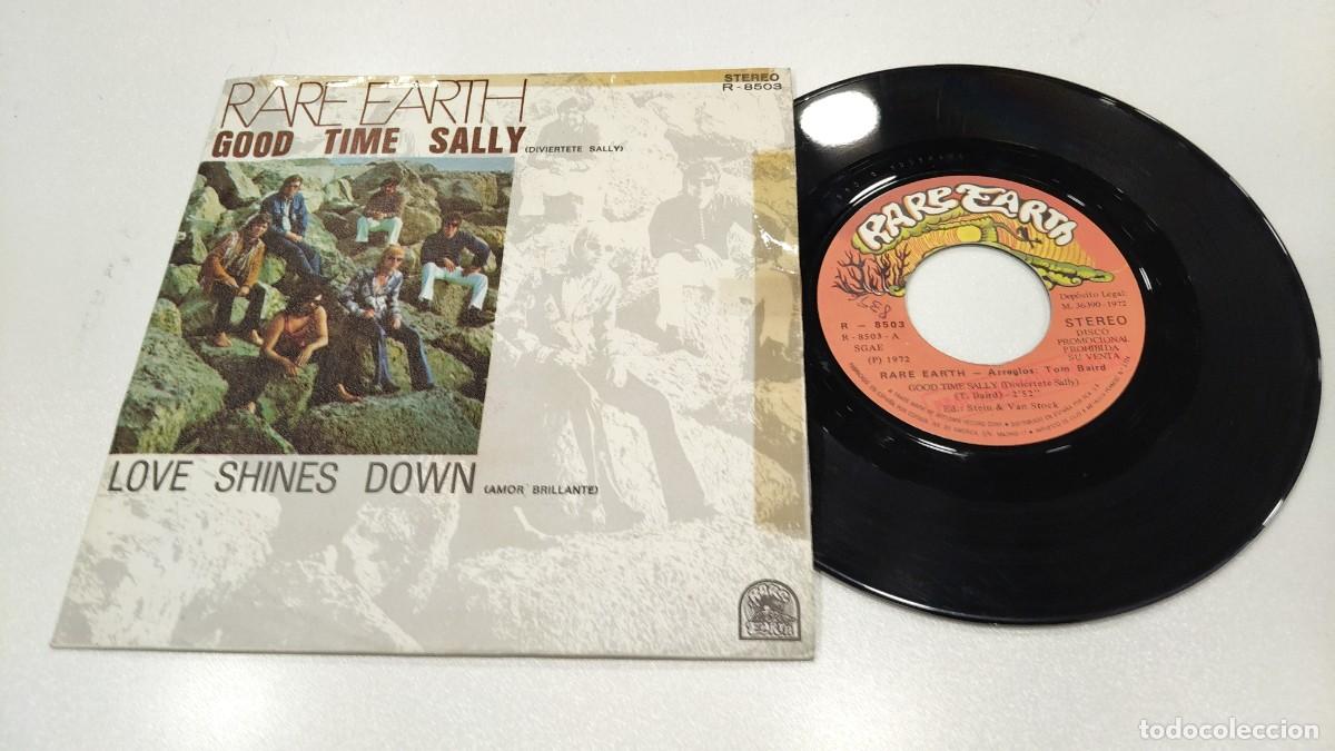 Discos de vinilo: SCO129- RARE EARTH GOOD TIME SALLY - 7&rdquo;