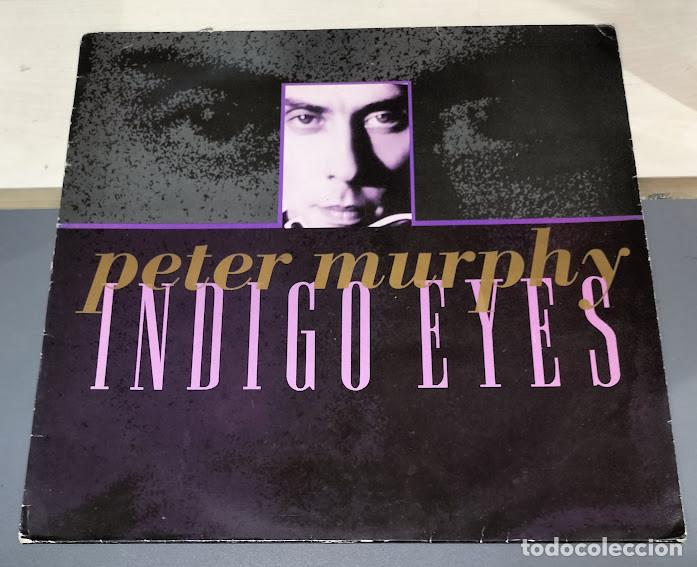 Discos de vinilo: Peter Murphy - Indigo Eyes - 12&rdquo; Beggars Banquet ref. BEG 210T. Ed. UK 1988.