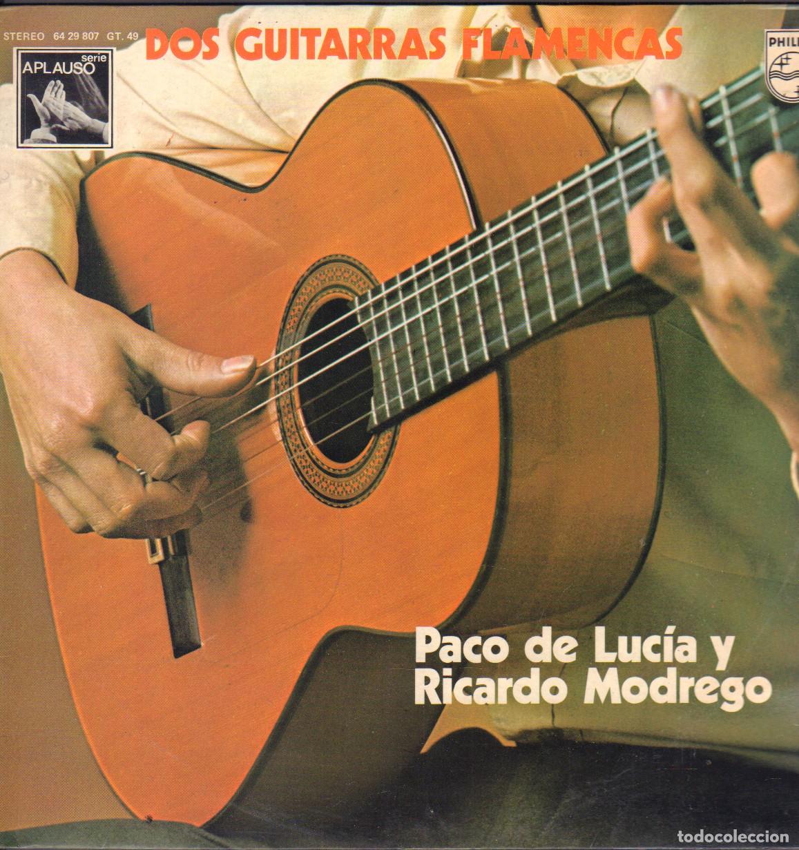 Discos de vinilo: PACO DE LUCIA Y RICARDO MODREGO - DOS GUITARRAS FLAMENCAS / LP PHILIPS 1975 RF-26042