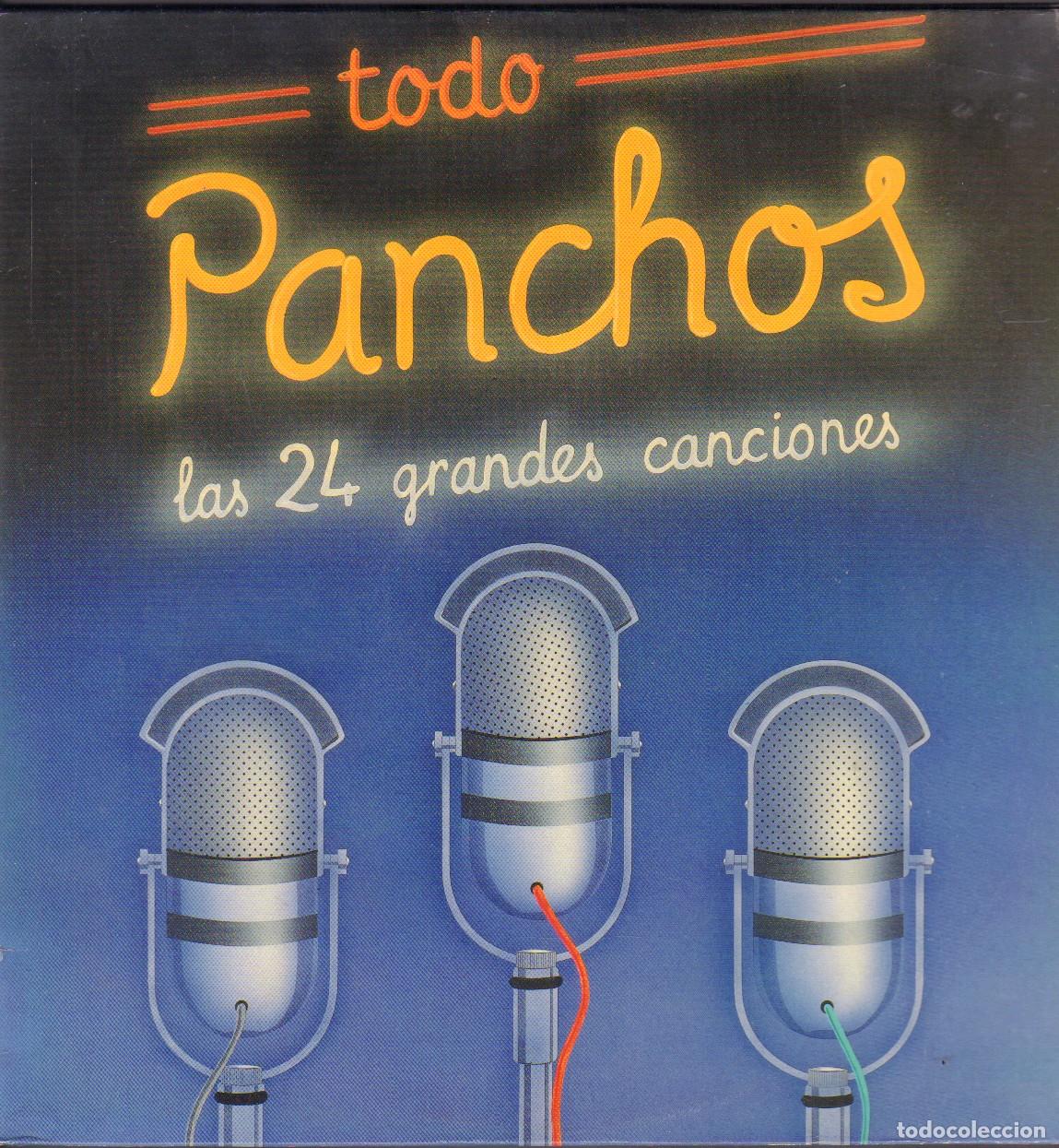 Discos de vinilo: TODO PANCHOS - LAS 24 GRANDES CANCIONES / LO DUDO, ADORO.../ DOBLE LP CBS 1990 RF-26053