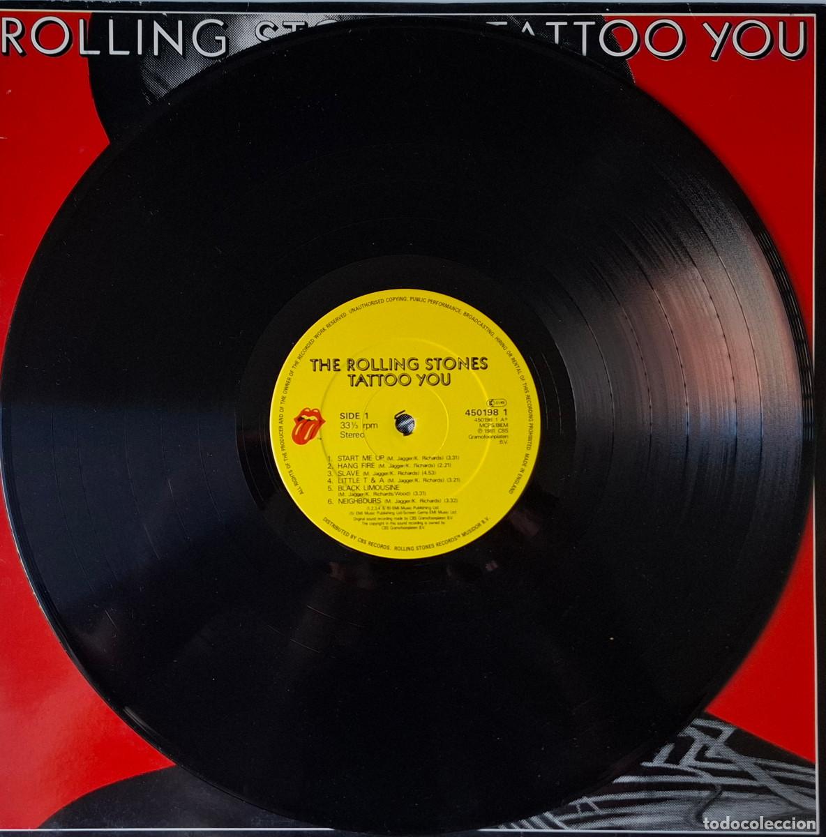 Discos de vinilo: The Rolling Stones &ndash; Tattoo You - Foto 4