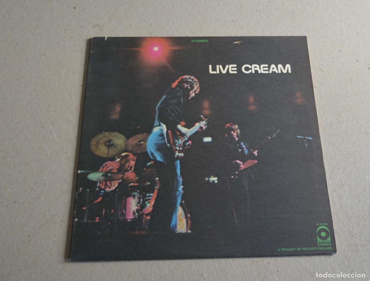 Discos de vinilo: CREAM - LIVE CREAM (ed. 1970)