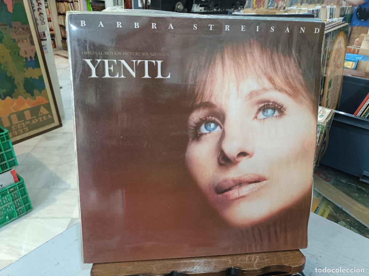 Discos de vinilo: Yentl - Original Motion Picture Soundtrack, Barbra Streisand - LP. sello CBS 1983
