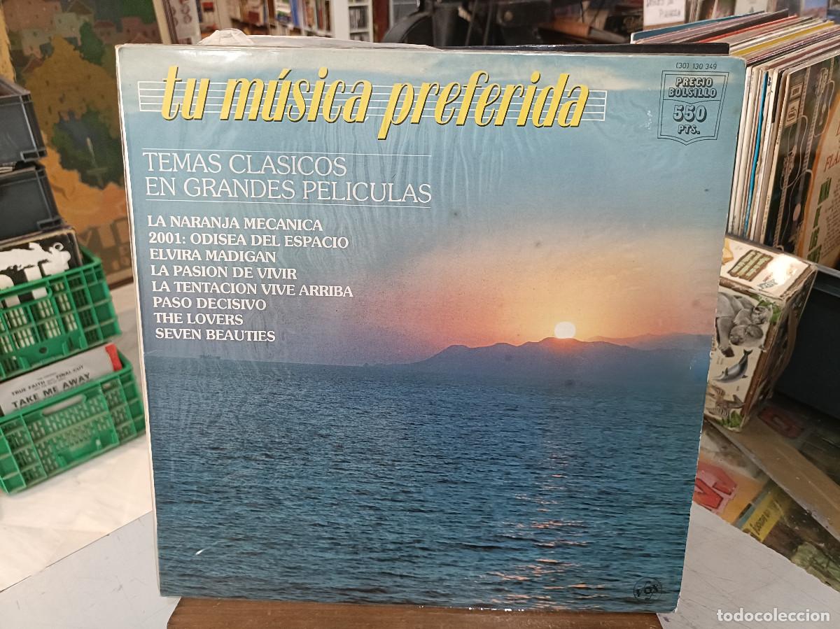 Discos de vinilo: Tu M&uacute;sica Preferida - Temas Cl&aacute;sicos en Grandes Pel&iacute;culas - LP. sello VOX 1978