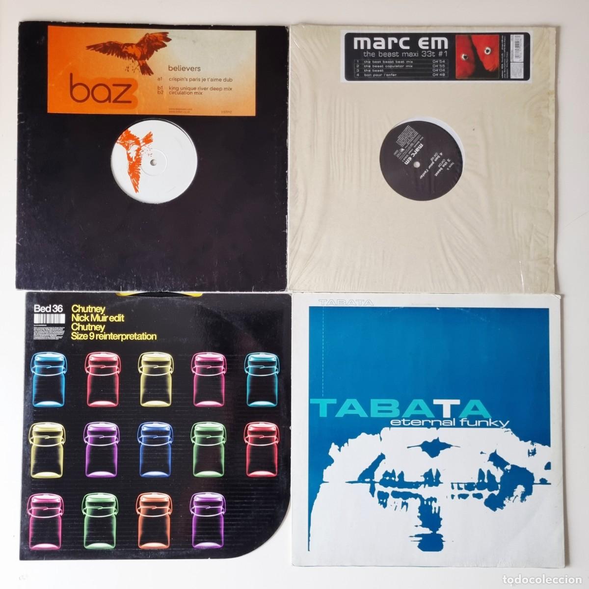 Discos de vinilo: Lote 10 Vinilos 12&rdquo; Progressive House