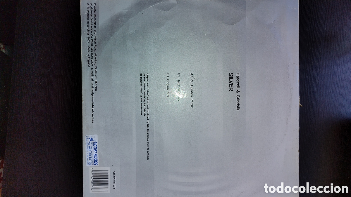 Discos de vinilo: Hardcell & Grindvik Silver EP - Foto 2