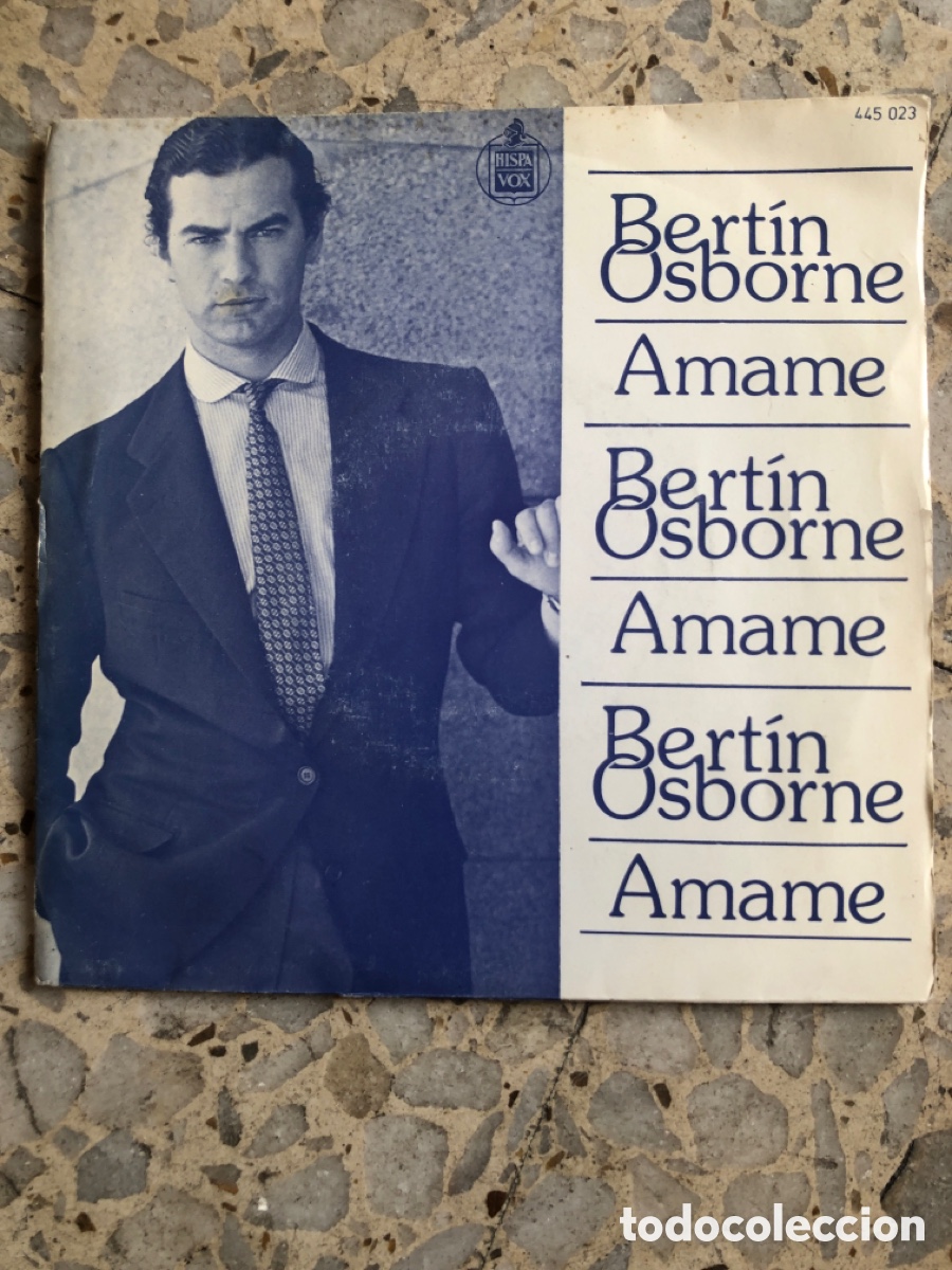 Discos de vinilo: SGL BERTIN OSBORNE AMAME 1983 - Foto 1