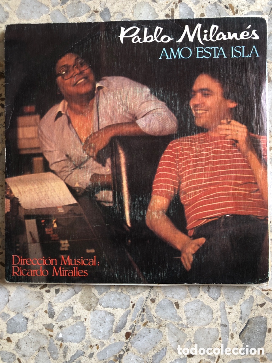 Discos de vinil: SGL PABLO MILANES AMO ESTA ISLA 1982 PROMO