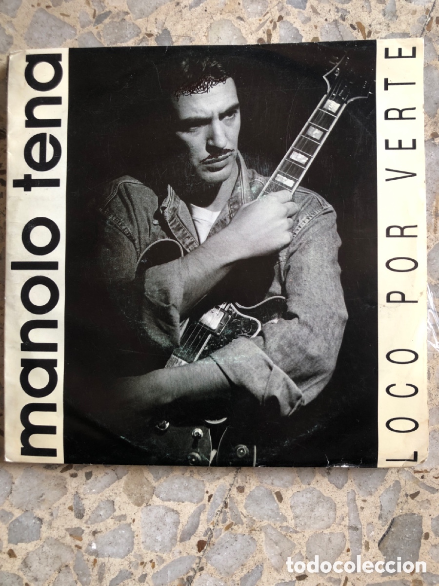 Discos de vinilo: SGL MANOLO TENA LOCO POR VERTE 1992 PROMO