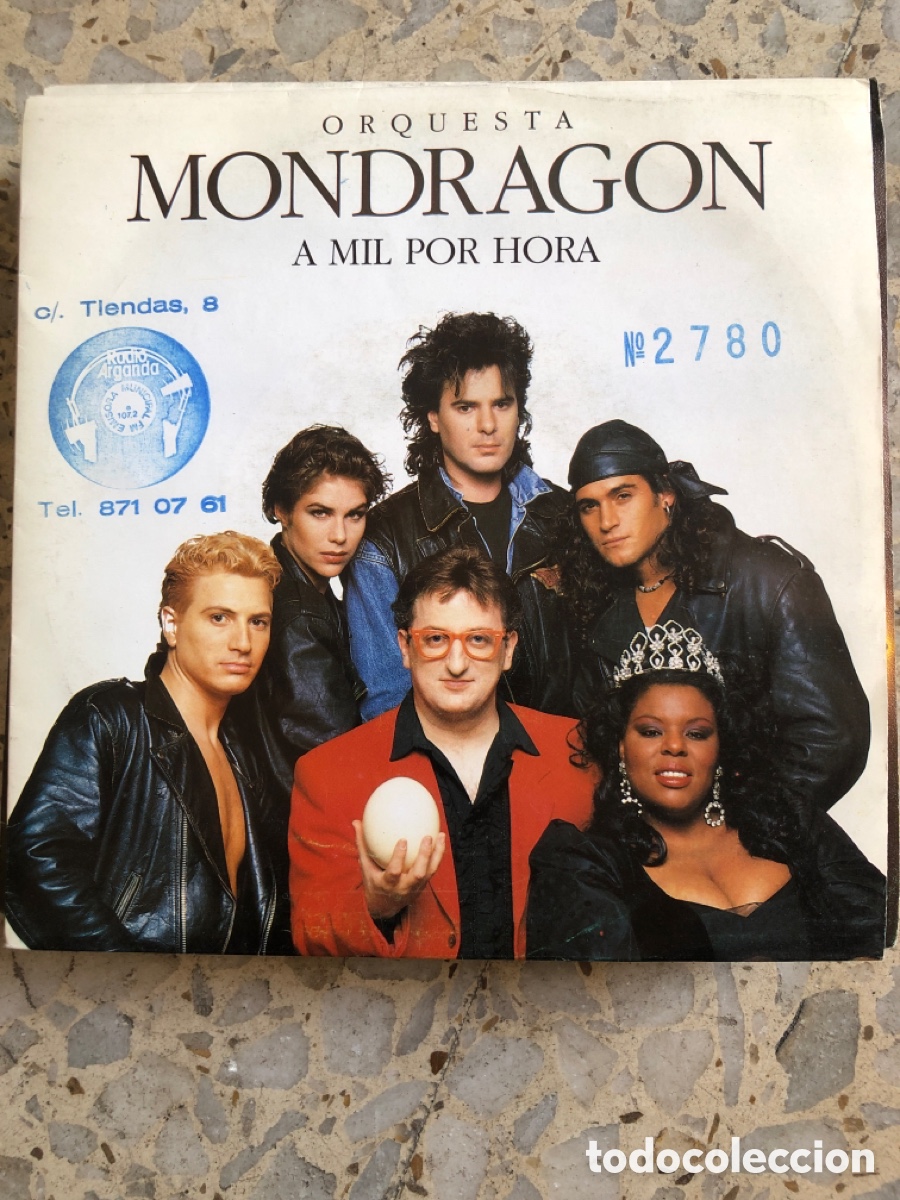 Discos de vinilo: SGL ORQUESTA MONDRAGON A MIL POR HORA 1992 PROMO