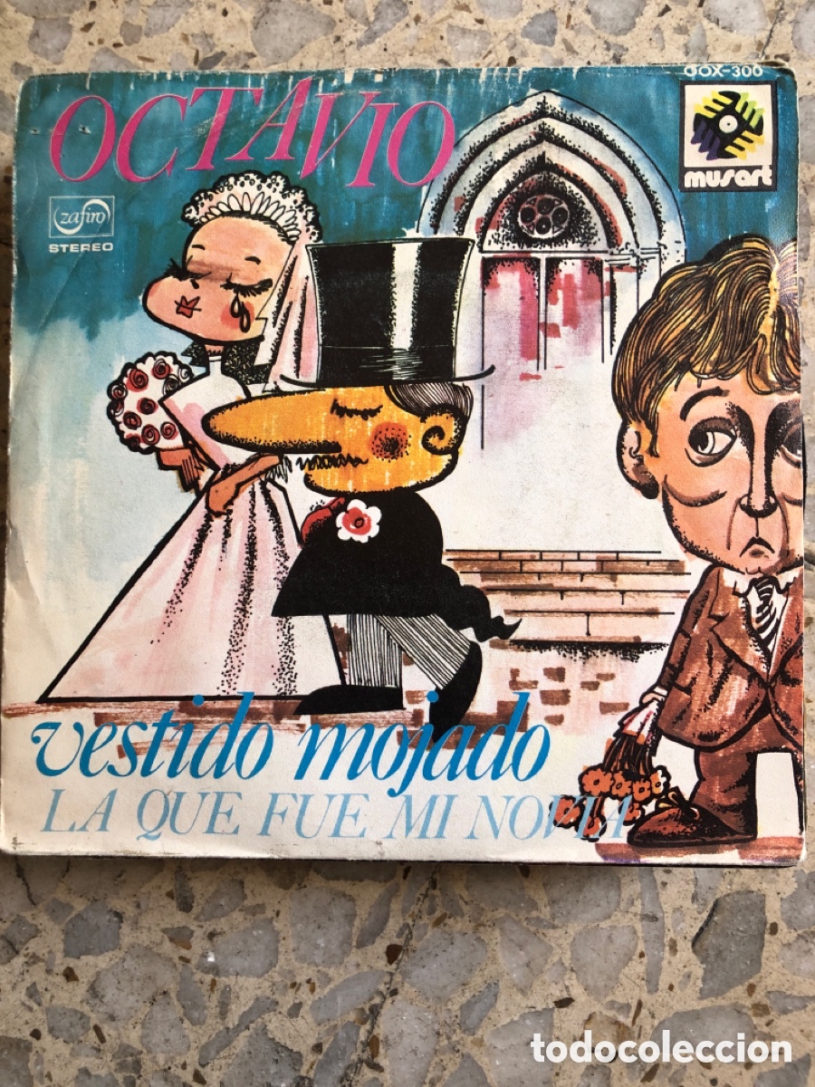 Discos de vinilo: SGL OCTAVIO VESTIDO MOJADO 1976 PROMO