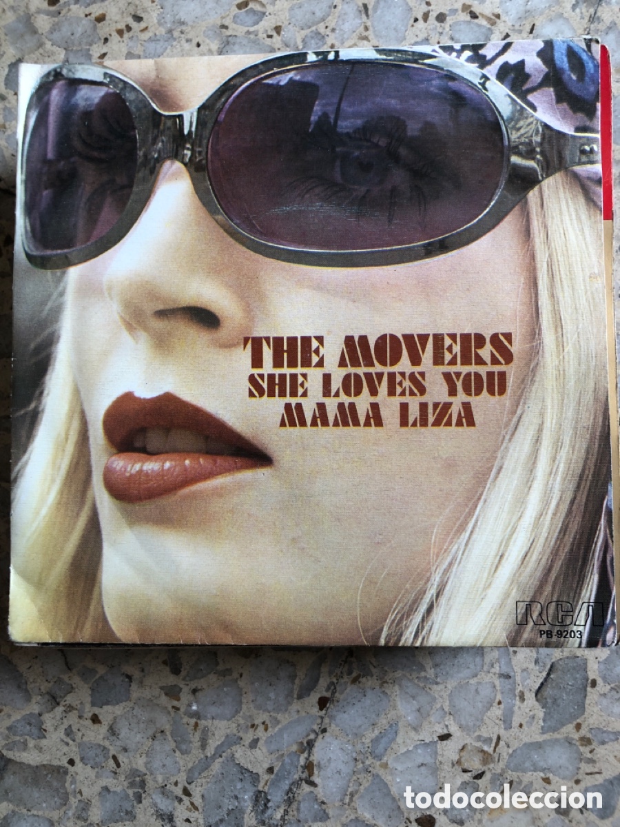 Dischi in vinile: SGL THE MOVERS SHE LOVES YOU 1978 PROMO