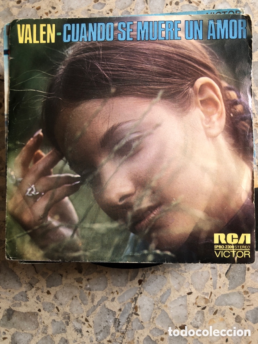 Discos de vinilo: SGL VALEN CUANDO SE MUERE UN AMOR 1975