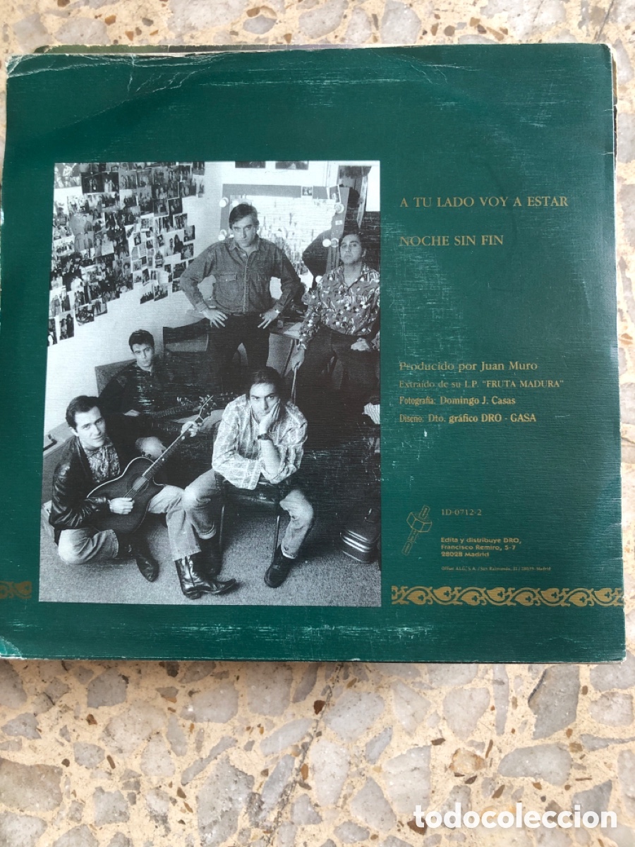 Discos de vinilo: SGL LA COARTADA A TU LADO VOY A ESTAR 1991 - Foto 2
