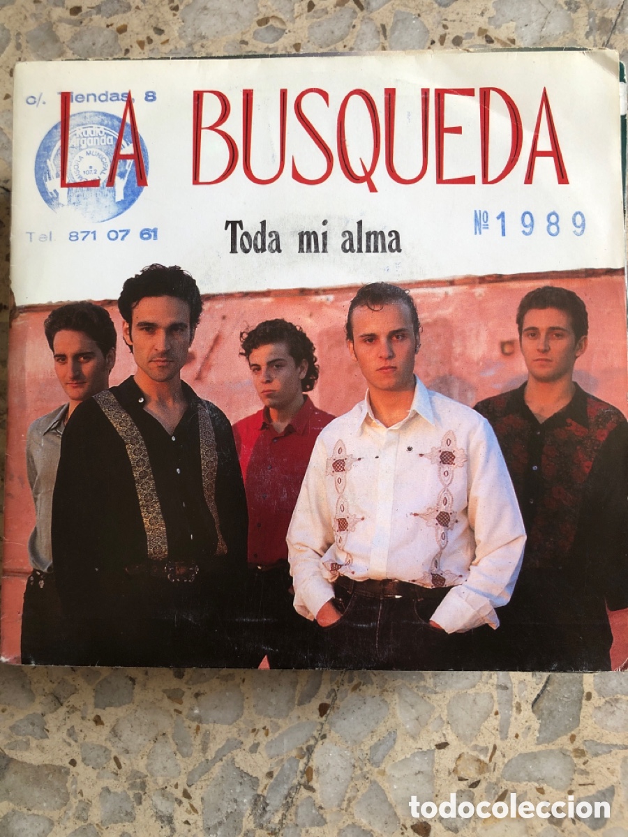 Discos de vinilo: SGL LA BUSQUEDA TODA MI ALMA 1991