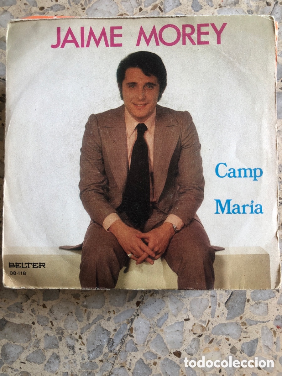 Discos de vinilo: SGL JAIME MOREY CAMP MARIA 1972 - Foto 1