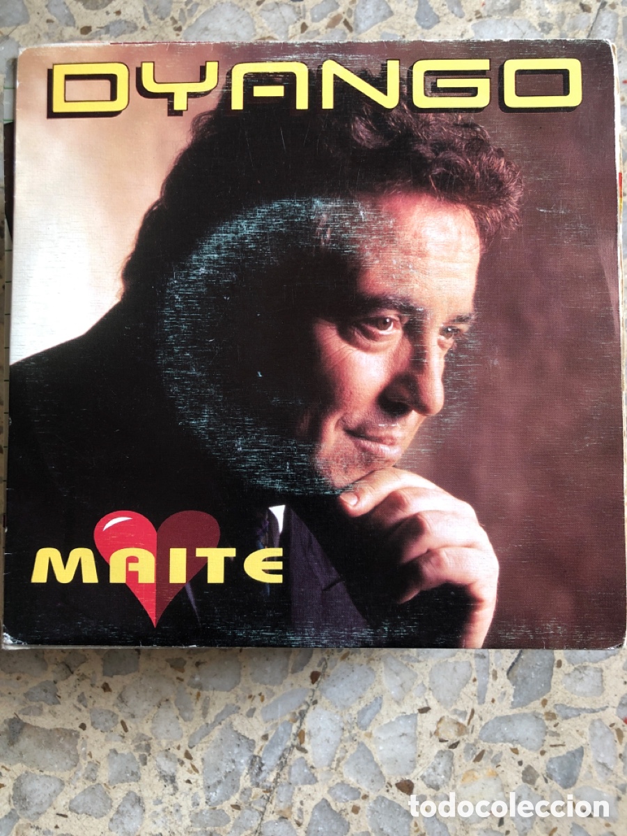 Discos de vinilo: SGL DYANGO MAITE 1992 PROMO - Foto 1