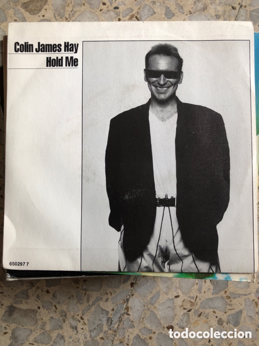 Discos de vinilo: SGL COLIN JAMES HAY HOLD ME 1986 PROMO
