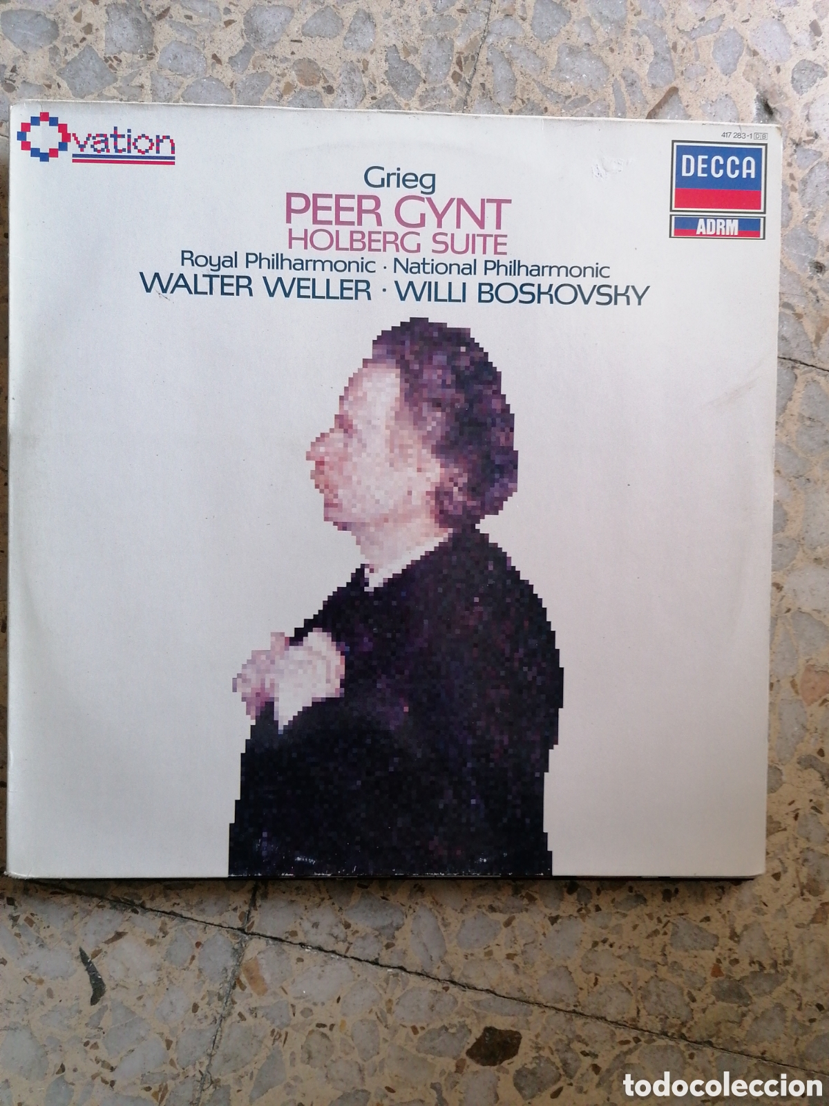Discos de vinilo: LP Grieg Royal Philharmonic National Philharmonic Walter Weller &middot; Willi Boskovsky