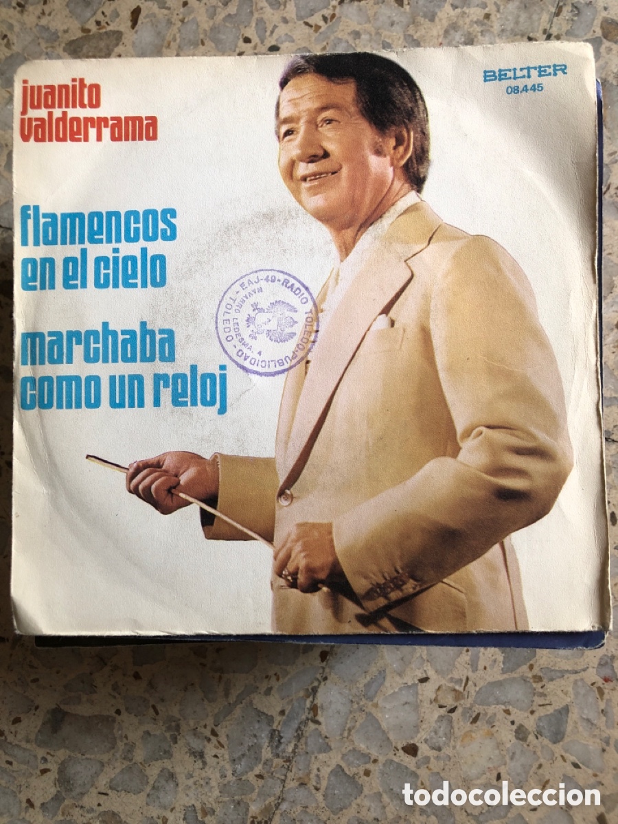Vinyl-Schallplatten: SGL JUANITO VALDERRAMA FLAMENCOS EN EL CIELO 1974