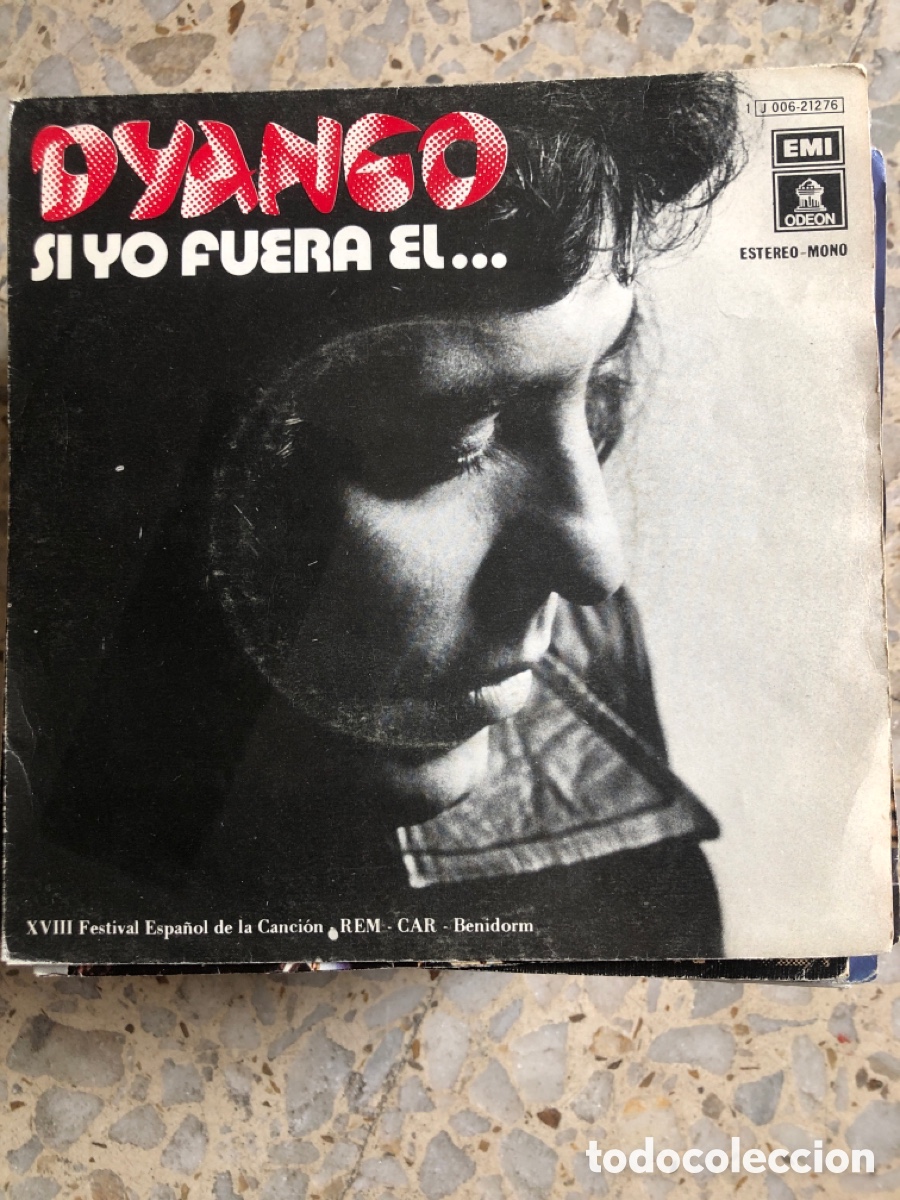 Discos de vinilo: SGL DYANGO SI YO FUERA EL 1976 - Foto 1