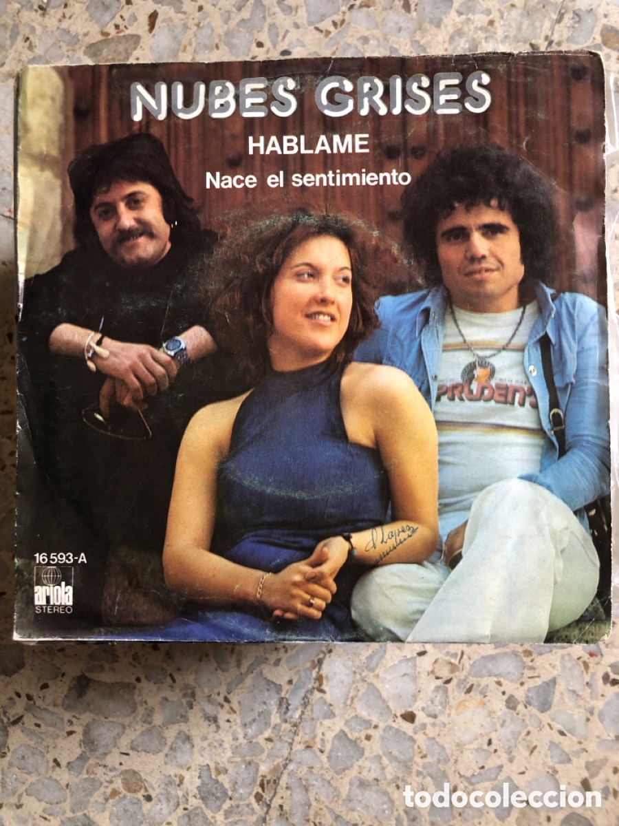 Discos de vinilo: SGL NUBES GRISES HABLAME 1976