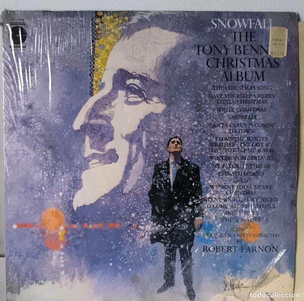 Discos de vinilo: Tony Bennett Snowfall The Christmas Album LE10090 Columbia Vinilo 12&rdquo;