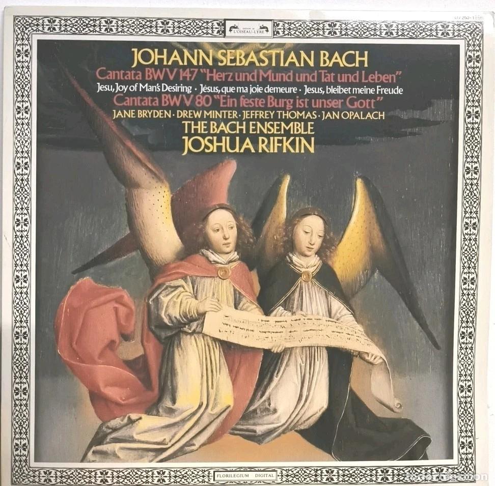 Discos de vinilo: Johann Sebasti&aacute;n Bach Cantata Bwv 147 Album 12&rdquo;